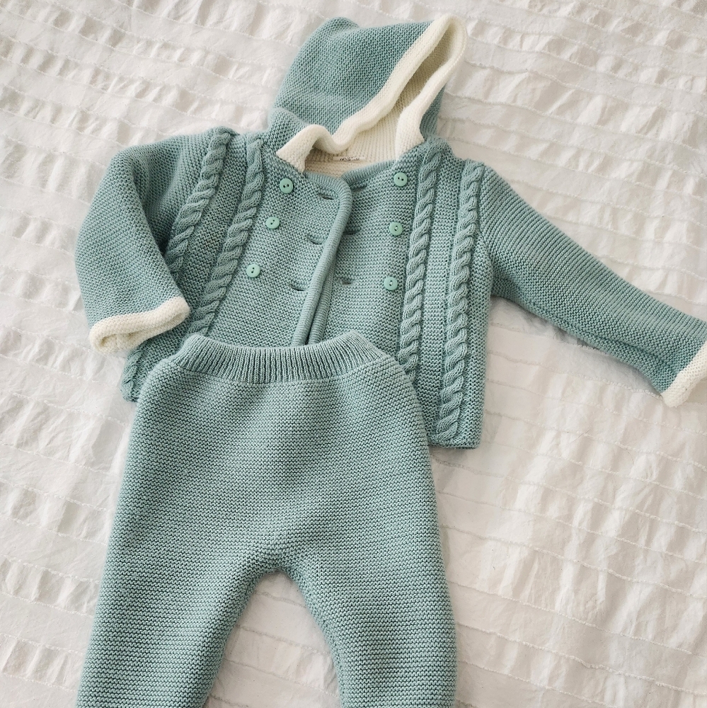 Kids One Piece Set in Teal